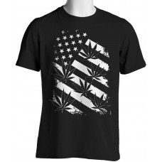 Marijuana American Flag 